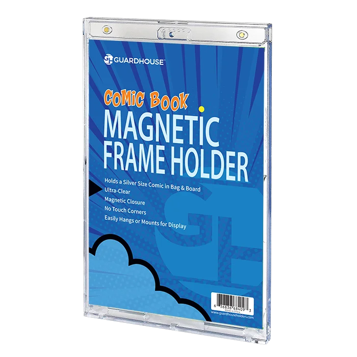 Comic Book Magnetic Frame Holder - Silver