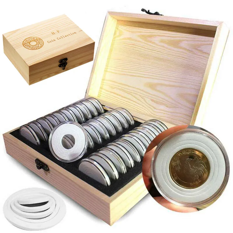 Coin collection storage case — representative supplier photograph