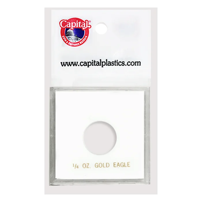 Capital Plastics Caps Coin Holder - 1/4 oz. Eagle