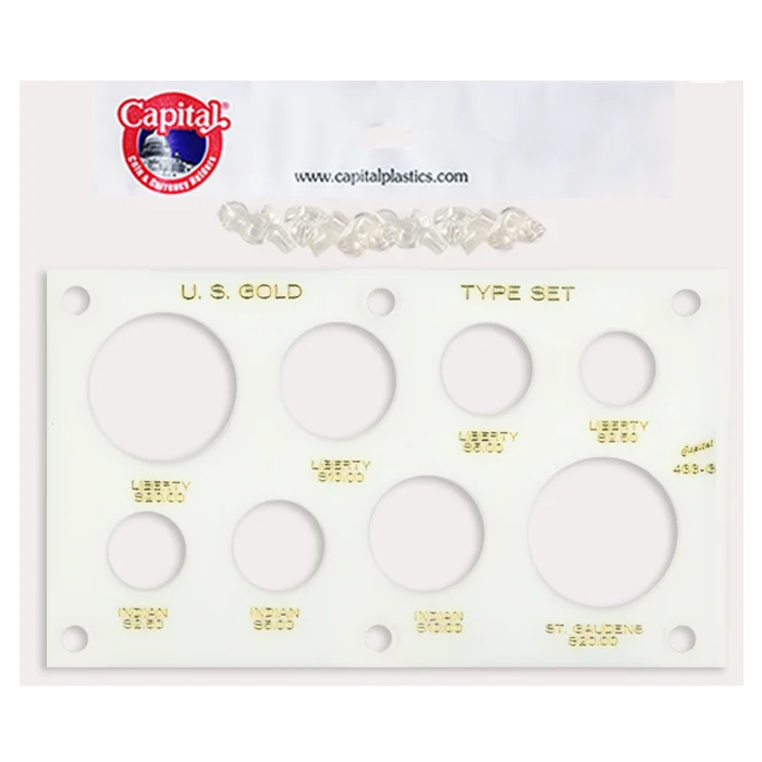 Gold Type Set Lib. 20, 10, 5, 2.50
