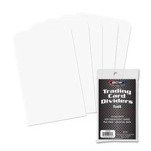 Tall Trading Card Dividers