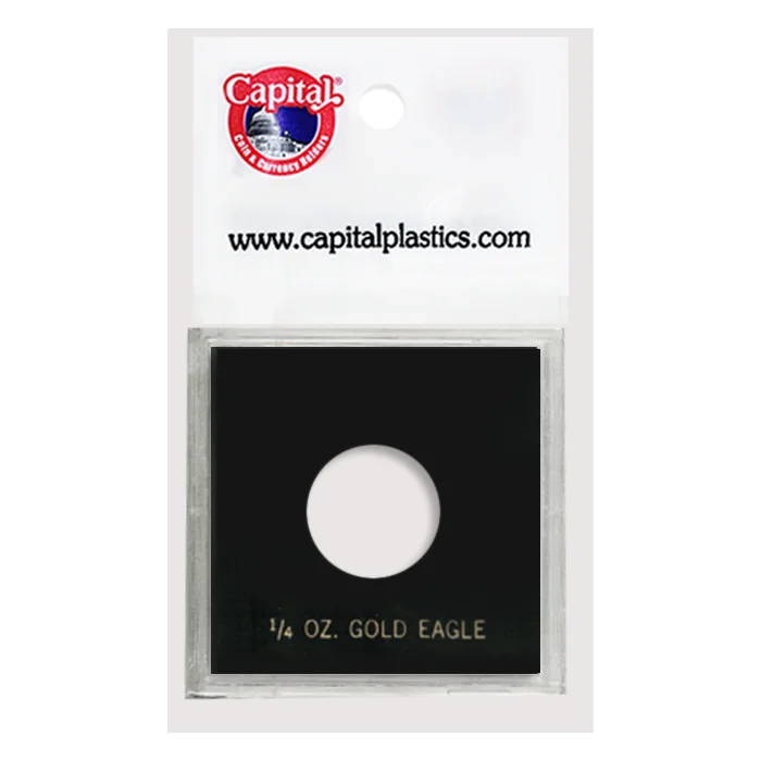 Capital Plastics Caps Coin Holder - 1/4 oz. Eagle