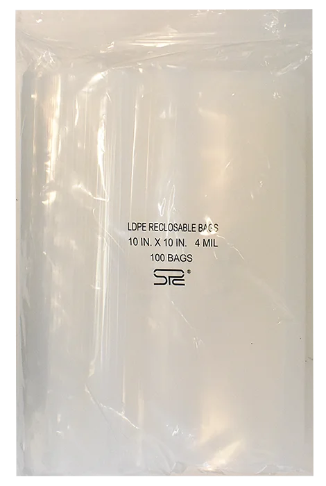 Zip Lock Bag - 10x10" (4mil)