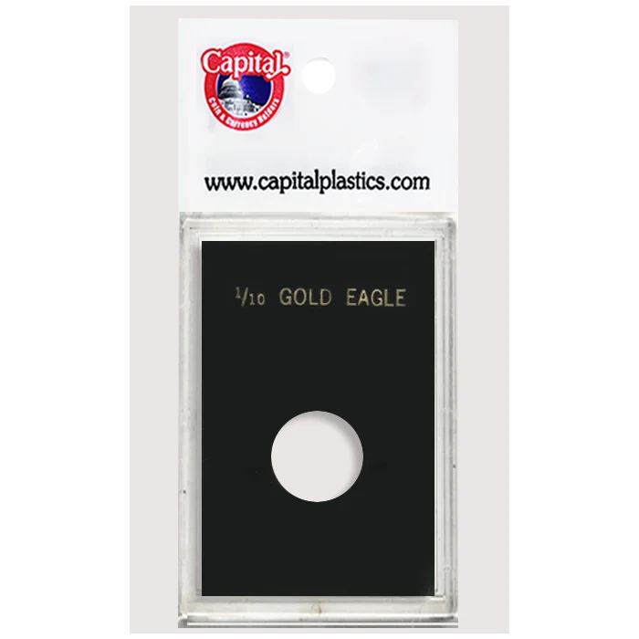 Capital Plastics Caps Coin Holder - 1/10 oz. Eagle