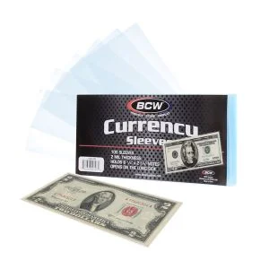 Currency Sleeves - Regular Bill
