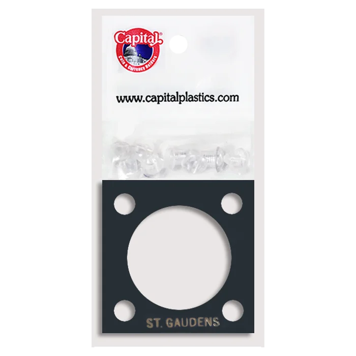Capital Plastics 144 Coin Holder - St. Gaudens $20