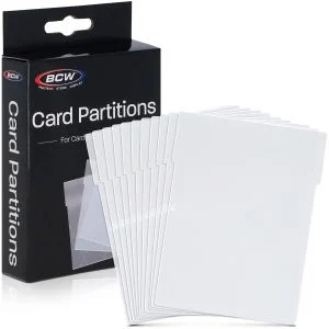 Card Partitions - Translucent