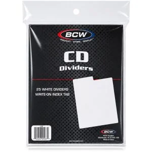 Compact Disc Dividers