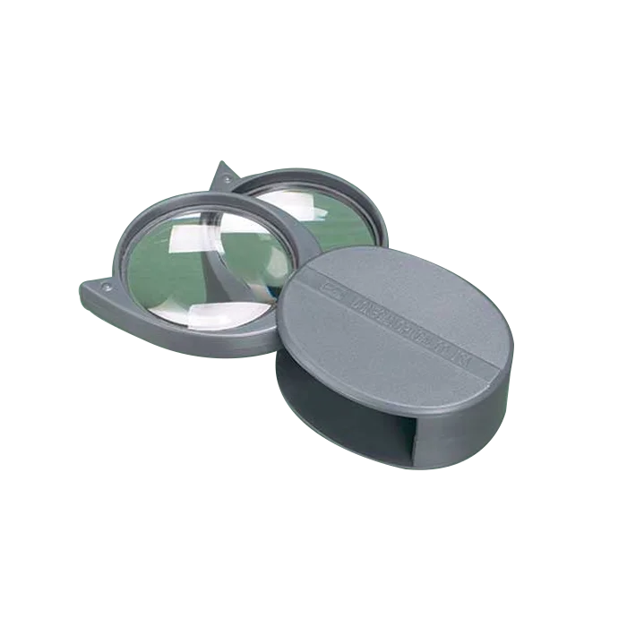 Magni-Pak Double Folding Pocket Magnifier - 4x, 5x or 9x