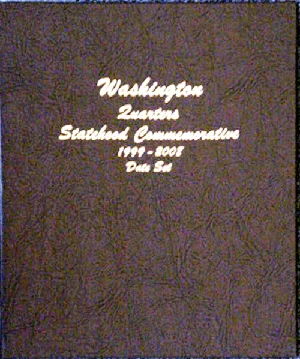 Washington Quarters Statehood Comm. 1999-2009 Date Set, 1 MM only