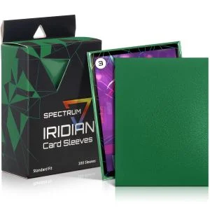 Iridian Matte Sleeves - Green