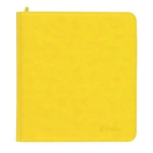 Z-Folio 12-Pocket LX Album - Yellow