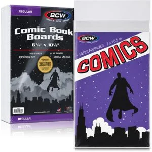 Regular Comic Backing Boards