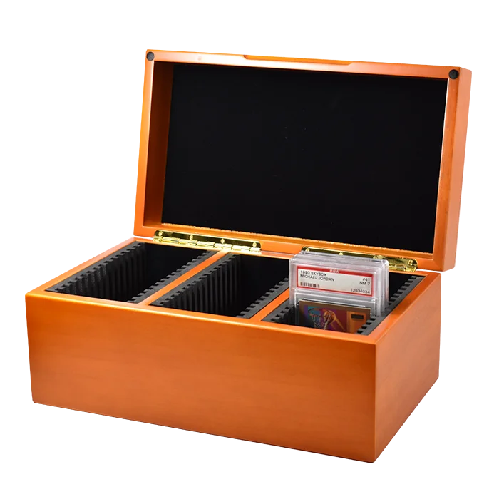 Wood Display Box for 45 PSA Slabs (For Early Model PSA Slabs)