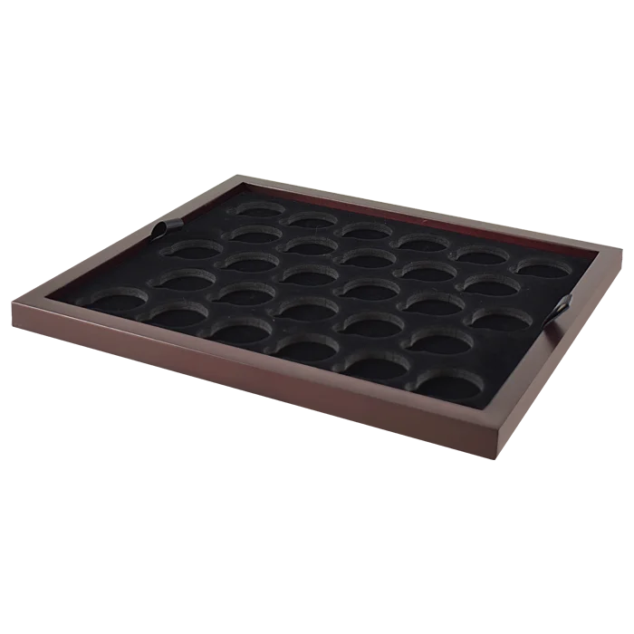 Small Capsule Tray - Holds 28 Round Small Sized Guardhouse Coin Capsules