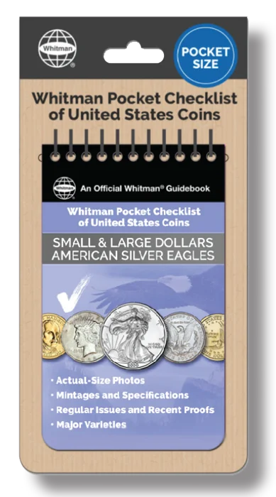 Whitman Pocket Checklist of United States Coins: Dollars & ASE