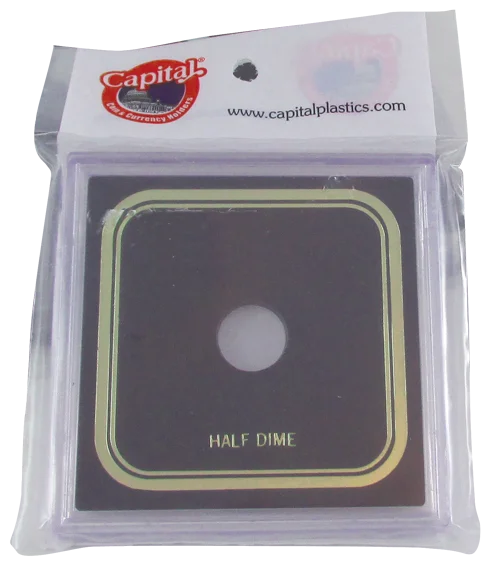 Capital Plastics VPX Coin Holder - Half Dime Odd Type