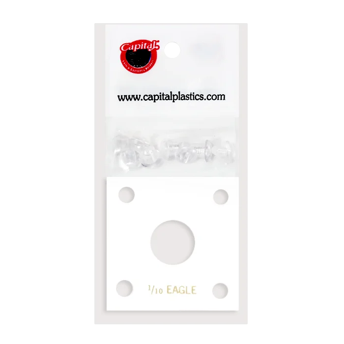 Capital Plastics 144 Coin Holder - 1/10 oz. Gold Eagle
