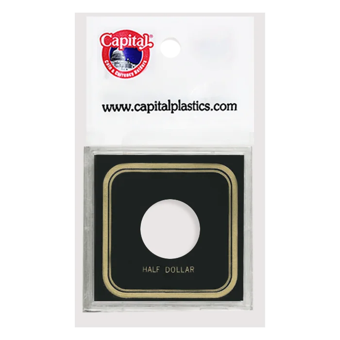 Capital Plastics VPX Coin Holder - Half Dollar