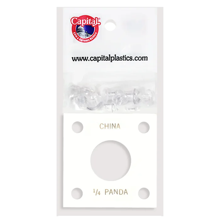 Capital Plastics 144 Coin Holder - 1/4 oz. Panda