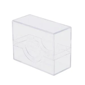 Prism Deck Case-50 CT-Crystal Clear LIMITED STOCK