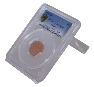Single Slab Certified Coin Easel Display