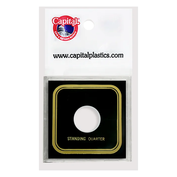 Capital Plastics VPX Coin Holder - Standing Liberty Quarter