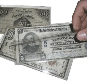 Museum Grade Fractional Currency Sleeve - 3 1/8 x 5 1/4