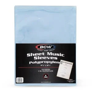 Sheet Music Sleeves