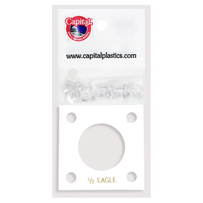 Capital Plastics 144 Coin Holder - 1/2 oz. Gold Eagle