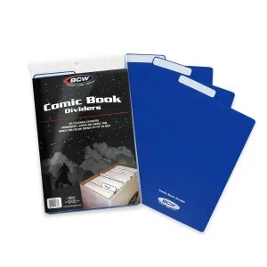 Comic Book Dividers - Blue