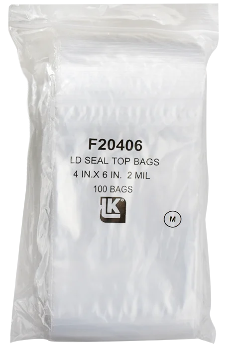 Zip Lock Bag - 4x6 (2 Mil)