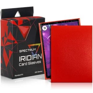 Iridian Matte Sleeves - Red