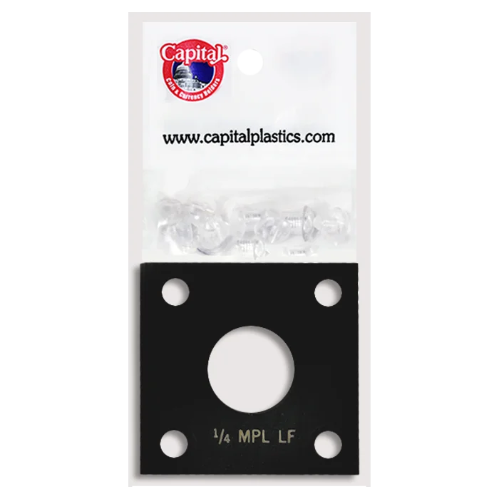 Capital Plastics 144 Coin Holder - 1/4 oz. Maple