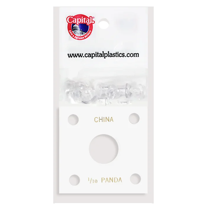 Capital Plastics 144 Coin Holder - 1/10 oz. Panda