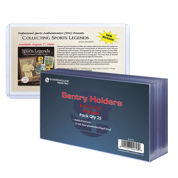 Photo and Post Card Sentry Holders - 6 3/8 x 3 7/8