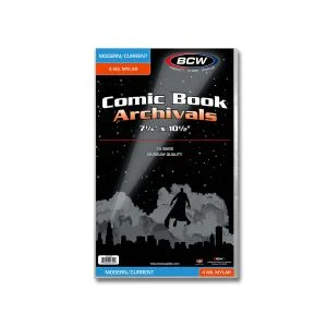 Current/Modern Comic Mylar Archivals - 4 MIL