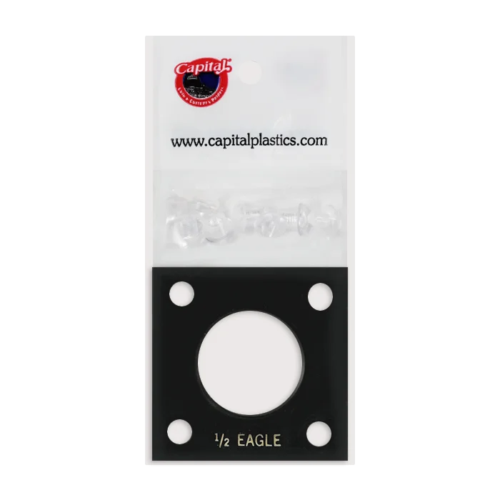 Capital Plastics 144 Coin Holder - 1/2 oz. Gold Eagle